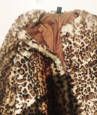 Abrigo Zara Kids Animal Print T7-8