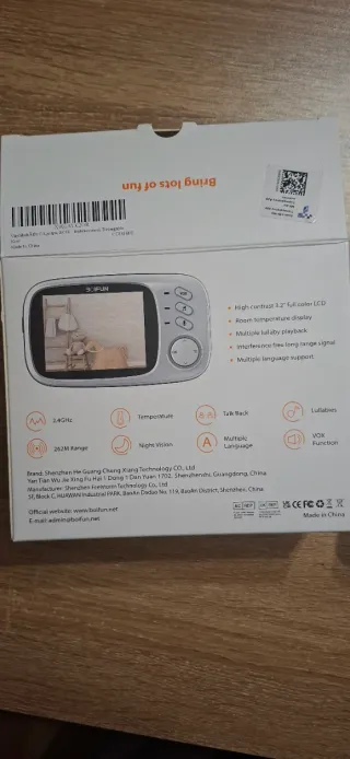Cámara Vigilabebés BOIFUN