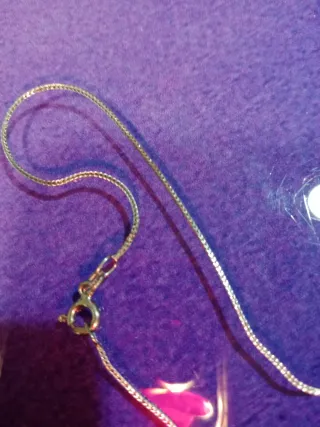 Colgante y cadena Plata Ley