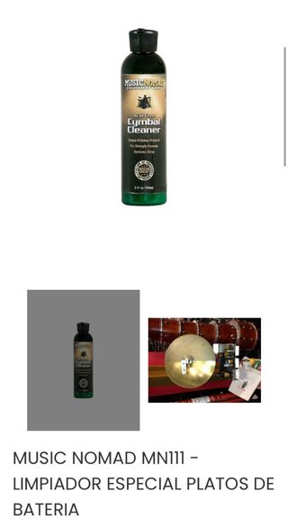 Limpiador de Platillos Music Nomad