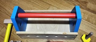 Caja herramientas madera niños