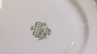 Piatto Richard Ginori floreale