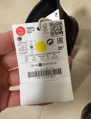 Botines plataforma tacón Stradivarius negros