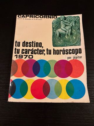 Colección libros de horóscopo   Años 70