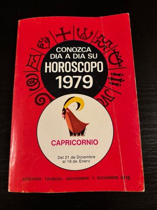 Colección libros de horóscopo   Años 70