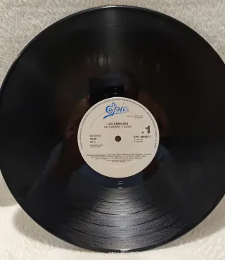 Vinilo Los Rebeldes - En Cuerpo y Alma (Original)