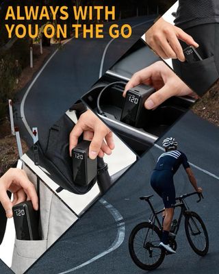 NUEVO! Mini Bomba Eléctrica Bicicleta 120 PSI