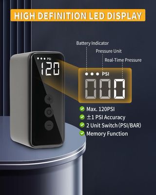 NUEVO! Mini Bomba Eléctrica Bicicleta 120 PSI