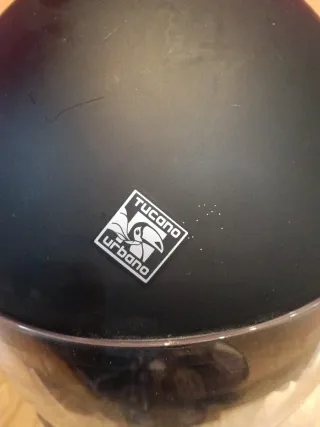 Casco Tucano Urbano Moto Scooter Negro