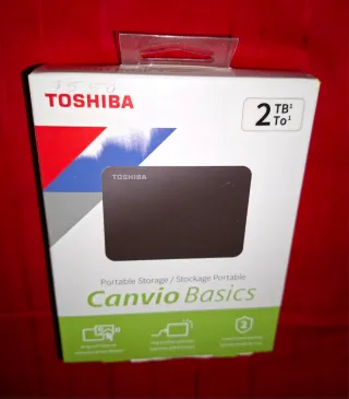 Disco Duro Externo Toshiba Canvio Basics 2TB.