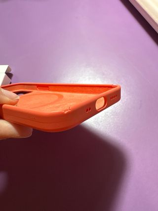 Custodia Apple iPhone 12 mini in silicone MagSafe Rosso