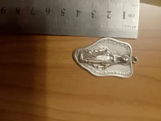 Medalla Milagrosa Antigua de plata