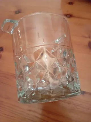 Cubiteras cristal tallado