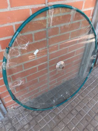 Cristal mesa redonda 100cm