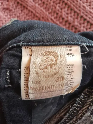 Pantalón Denim Mujer Diesel Talla 38/40