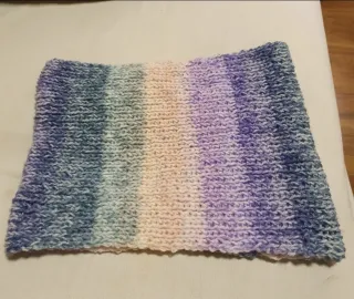 Buff cuello lana artesano multicolor