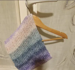 Buff cuello lana artesano multicolor