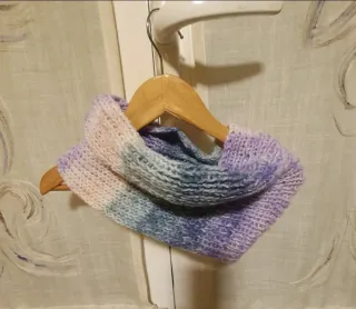 Buff cuello lana artesano multicolor