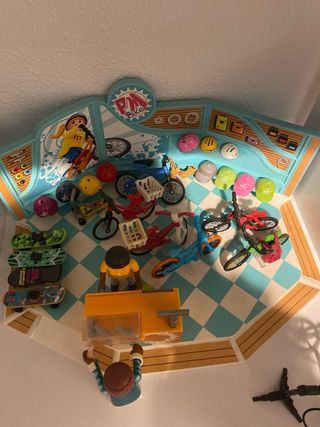 Playmobil Tienda Bicicletas y taller reparación