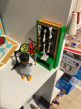 Playmobil Tienda Bicicletas y taller reparación