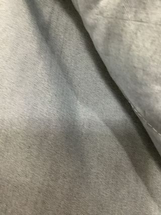 Cortinas grises de tela