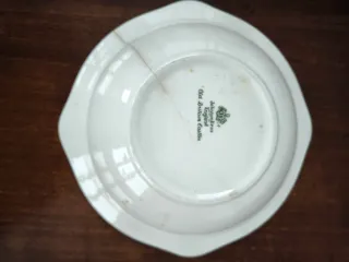 Fuente/Ensaladera Cerámica Inglesa Verde