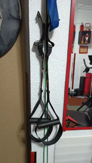 Barra de gimnasio y accesorios