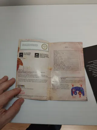 Manual Resident Evil 4 GameCube PAL ESP