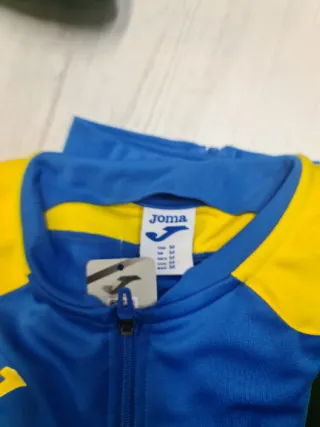 Conjunto deportivo Joma hombre azul y amarillo