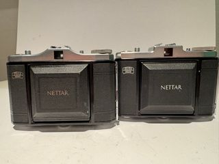 2 Zeiss Ikon Nettar Cámaras