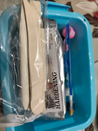 Kit Arcilla Modelar Secado Aire Principiantes