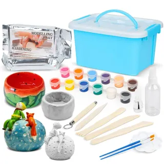 Kit Arcilla Modelar Secado Aire Principiantes