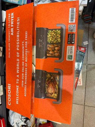 Cosori Freidora de Aire Dual Blaze TwinFry 10Litro