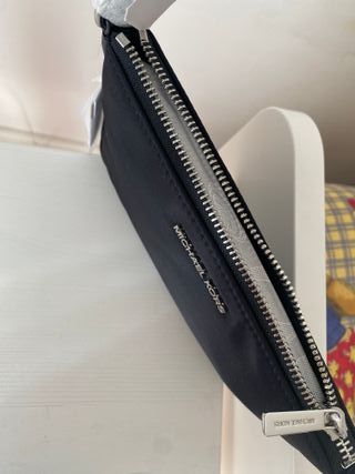 Pochette Michael Kors Jet Set Travel Nylon Nera