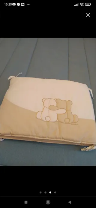 Edredón cuna + protector (chichonera)