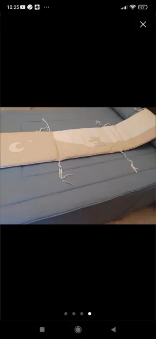 Edredón cuna + protector (chichonera)