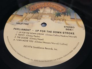 Parliament - Up For The Down Stroke