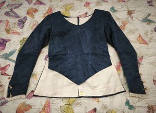 TRAJE FALLERA NIÑA: FALDA, 3 CORPIÑOS Y MANTELETAS