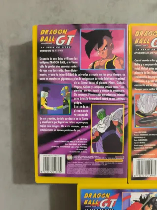 Pack Casetes VHS Dragon Ball GT