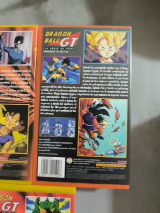 Pack Casetes VHS Dragon Ball GT