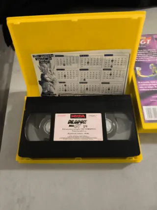 Pack Casetes VHS Dragon Ball GT
