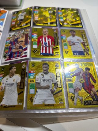 Colección Cromos Adrenalyn 2023-24 y taco de repes