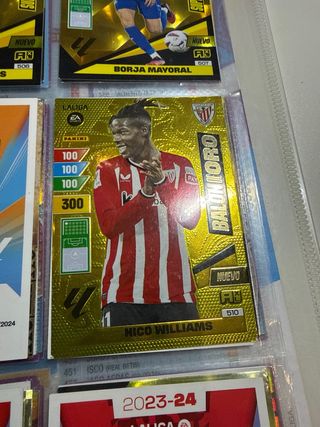 Colección Cromos Adrenalyn 2023-24 y taco de repes