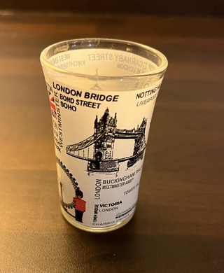 Vaso chupito souvenir Londres