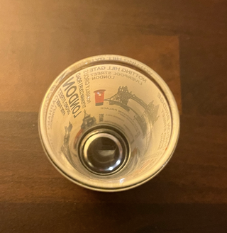 Vaso chupito souvenir Londres