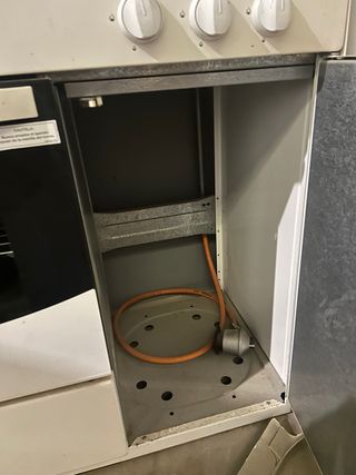 Cocina de gas con horno