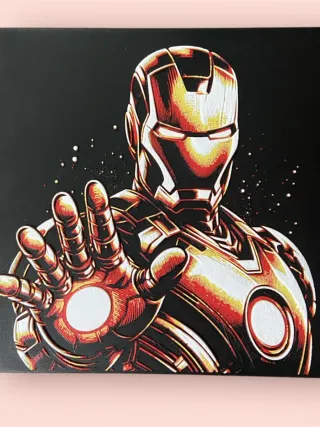 Placa Decorativa Iron Man
