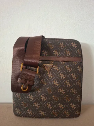 Bandolera Guess Marrón Monogram