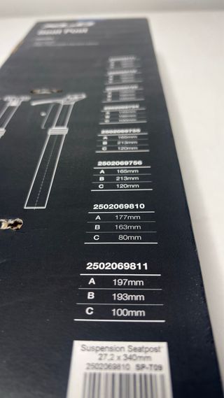 : Tija telescópica XLC SP-T09 Ø 27,2mm