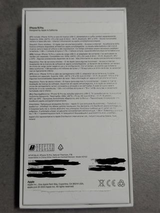 iPhone 15 Pro Titanium natural 1 Tb